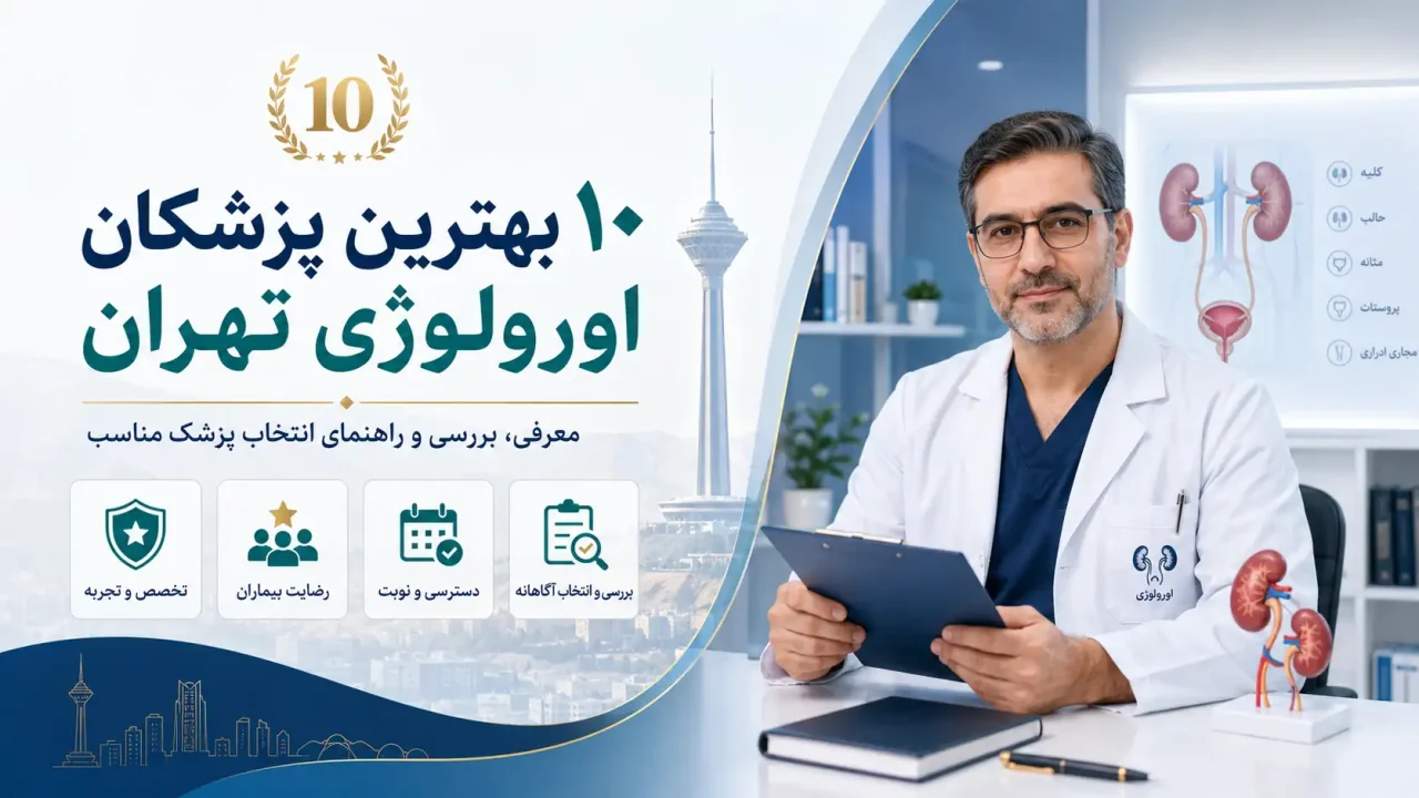 10 بهترین پزشکان اورولوژی تهران