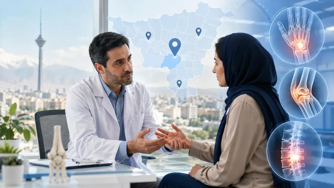 5 بهترین فوق تخصص روماتولوژی در غرب تهران؛ آدرس، تلفن و نقشه گوگل