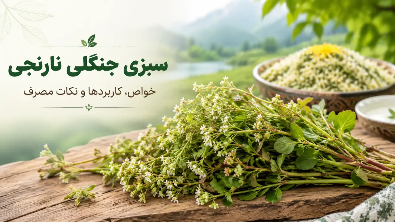 سبزی جنگلی نارنجی چیست