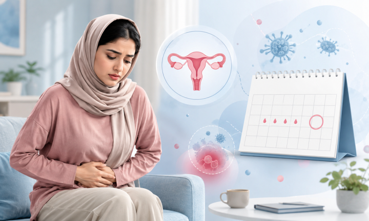 آیا عفونت باعث پریود نشدن می‌شود