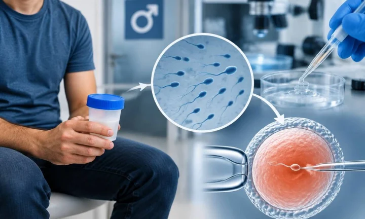 تهیه اسپرم برای IVF