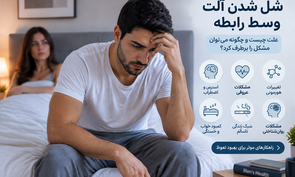 شل شدن آلت وسط رابطه